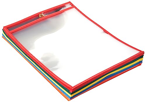 Heavy Duty Dry Erase Pocket Holder, Pack of 25