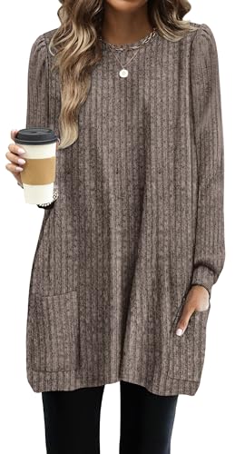 Long Sleeve Sweater Tunic Top