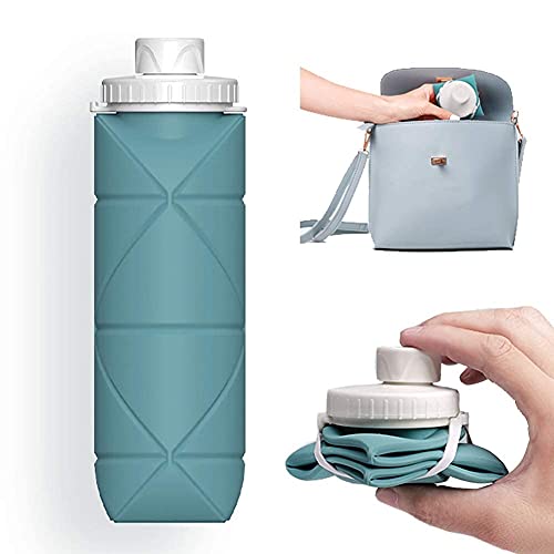 Collapsible Water Bottles Leakproof Valve Reusable BPA Free