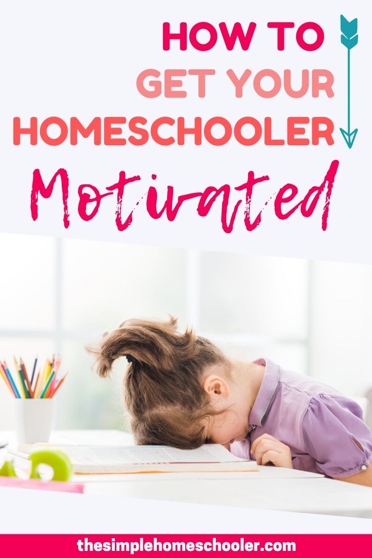 Tired of struggling with your kids and dishing out consequences to get their school work done? Let me share with you my #1 tip to keep my homeschooler motivated! We have been using this method for years and it has worked for all three of my kids. Download the free printable and get started today!