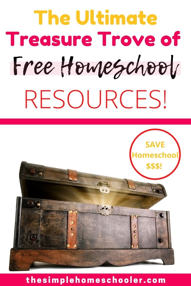 Is homeschooling squeezing your wallet a little too much? It can add it up fast! Thankfully we are homeschooling in a time when the internet is literally overflowing with free homeschool resources! Check out this ultimate list to find all the free resources, printables, lessons, games, and more that is out there!